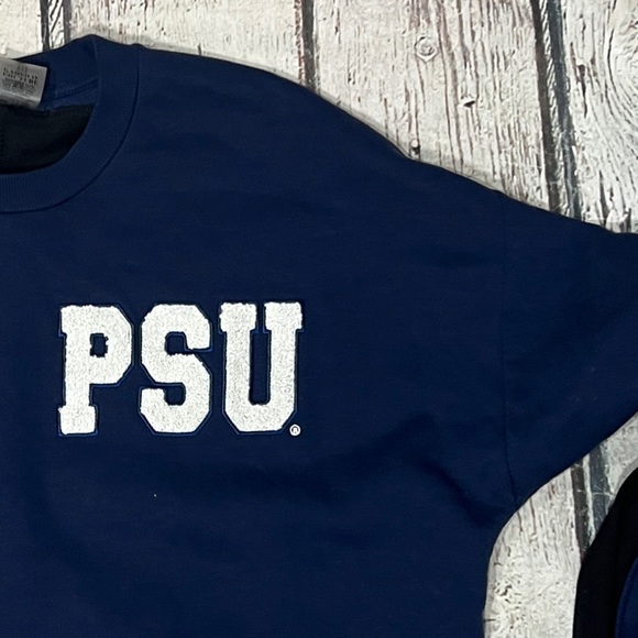 Penn State Nittany Lions Womens Pullover Blue PSU Football Sweatshirt - Picture 3 of 6